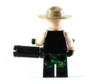 SERGEANT SLAUGH GI Joe Custom Printed Minifigure