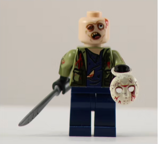 FREAKY FRIDAY GUY V2 Custom Printed Horror Minifigure