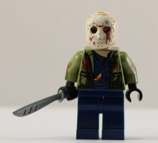 FREAKY FRIDAY GUY V2 Custom Printed Horror Minifigure