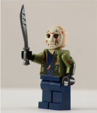 FREAKY FRIDAY GUY V2 Custom Printed Horror Minifigure