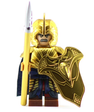 Elven Spearman - Custom Printed Lord of the Rings Minifigure