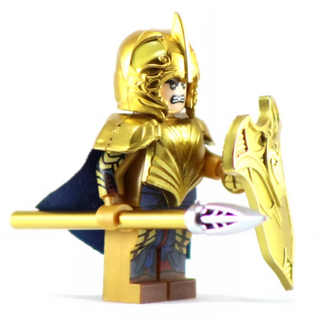 Elven Spearman - Custom Printed Lord of the Rings Minifigure