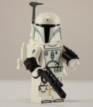BOUNTY BOB White Star Wars Custom Printed Minifigure