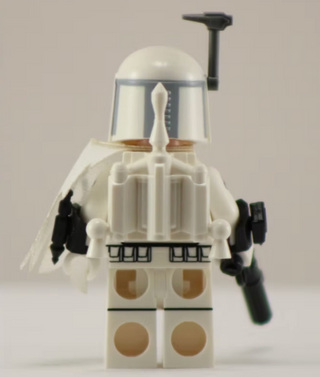 BOUNTY BOB White Star Wars Custom Printed Minifigure