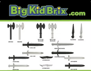 Medieval Fantasy Weapons Dual Color Weapons Pack