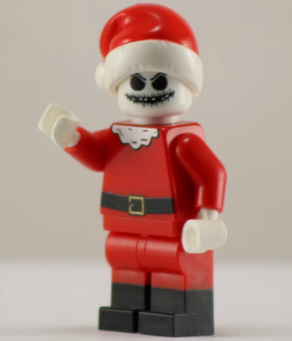 JACK SANTA Christmas Custom Printed Minifigure