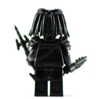 PREDATORY HUNTER SHADOW Horror Custom Printed Minifigure