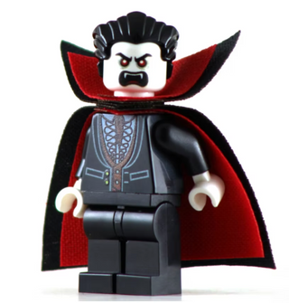 DRACULA Custom Printed Horror Minifigure