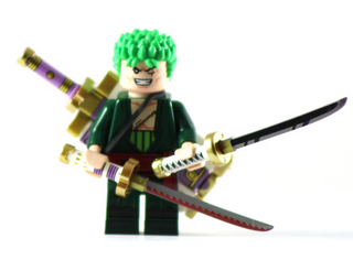 PIRATE Z Custom Printed One Piece Minifigure
