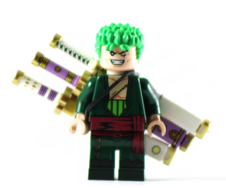 PIRATE Z Custom Printed One Piece Minifigure