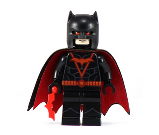 VIGILANTE BAT EARTH 2 V2 Custom Printed DC Minifigure