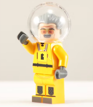 CAMEO STAN ASTRONAUT Marvel Custom Printed Minifigure
