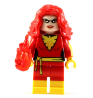 DARK FIREBIRD Custom Printed Marvel Minifigure
