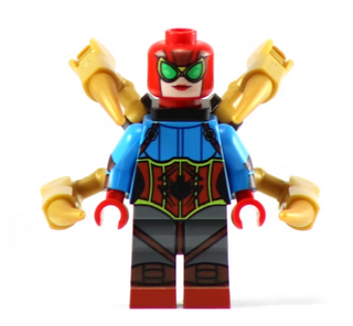 LADY SPIDER FIGHTER Custom Printed Marvel Minifigure