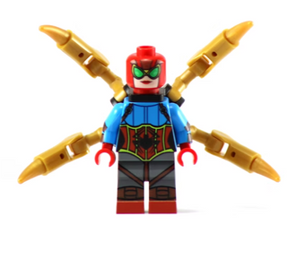 LADY SPIDER FIGHTER Custom Printed Marvel Minifigure