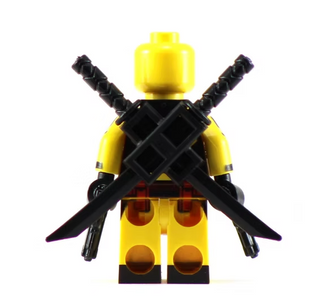 MERCPOOL YELLOW SUIT Custom Printed Marvel Minifigure