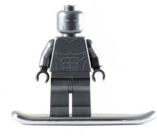 METALLIC SURFER Custom Printed Marvel Minifigure