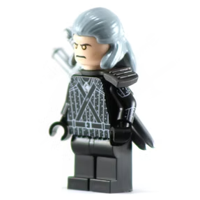 WITCHER Custom Printed The Witcher Minifigure
