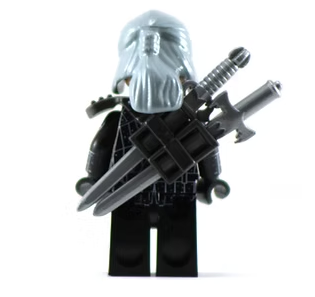 WITCHER Custom Printed The Witcher Minifigure