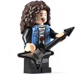 STRANGER EDDIE Custom Printed Stranger Things Minifigure