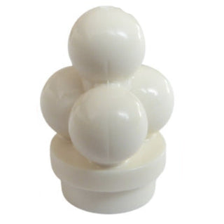 Ice Cream Scoops, Part# 6254 Part LEGO® White