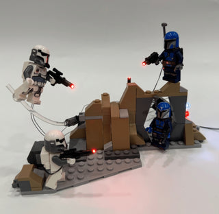 Mandalorian Ambush on Mandalore 75373 Custom Lighting Kit for LEGO® Set