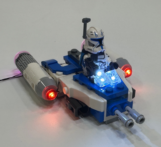 Captain Rex Y-Wing Microfighter 75391 Custom Lighting Kit for LEGO® Set
