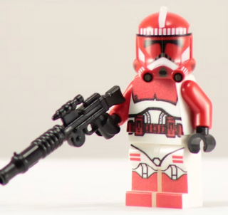 Shock Infantry Trooper Red Star Wars Custom Printed Minifigure
