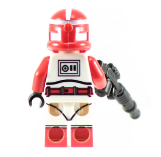 Shock Infantry Trooper Red Star Wars Custom Printed Minifigure
