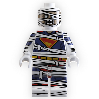 SUPERMUMMY Minifig made using LEGO parts Custom minifigure B3 Customs