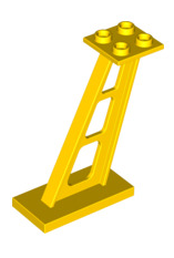 Support 2x4x5 Stanchion Inclined (5mm Wide Posts), Part# 4476b