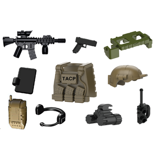 TACP Tactical Air Control Party Specialist Gear Pack Custom Minifigure Toy Accessories Custom Weapon Battle Brick