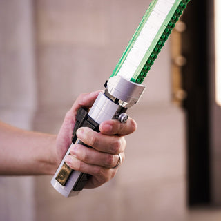 The Wise Master's Saber Life-Sized Replica Building Kit Bricker Builds   
