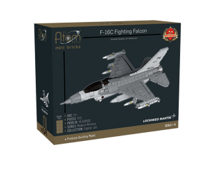 Lockheed-Martin® F-16® Fighting Falcon®, 10-020501 - BrickMania/Mini Brick Kit