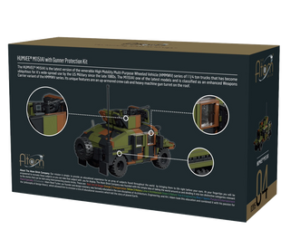 HUMVEE® M1151A1 with Gunner Protection, 10-020504 - BrickMania/Mini Brick Kit