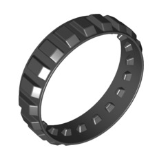 Tread with 20 Treads Small, Part# x939 Part LEGO® Black  