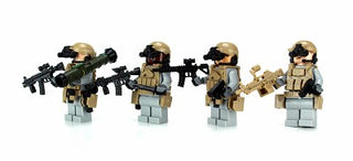 U.S. Army Rangers Complete Squad Custom Minifigures Set