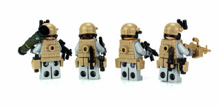 U.S. Army Rangers Complete Squad Custom Minifigures Set