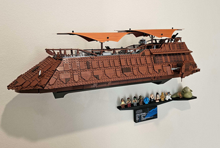 UCS Sail Barge Wall Mount Custom, Gear Bricked Up Designs
