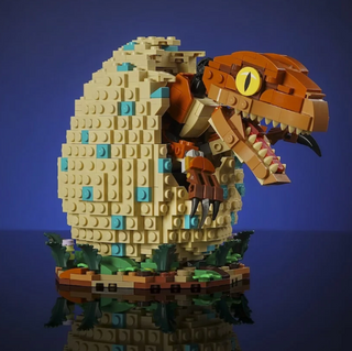 Dinosaur Eggs Wave's 1 & 2 Building Kit Bricker Builds Velociraptor Bricks & Instructions