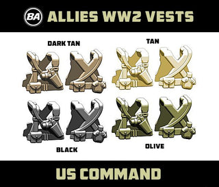 WW2 US Command Vest- BRICKARMS Custom Body Wear Brickarms   