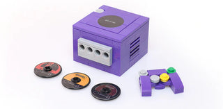 Custom Pretendo BrickCube 2001 Video Game Console Building Kit B3   