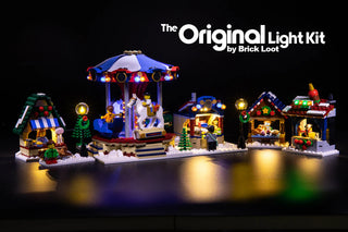 Brick Loot Light Kit For Winter Village Market - 10235 Light up kit United Brick Co®
