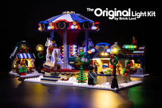 Brick Loot Light Kit For Winter Village Market - 10235 Light up kit United Brick Co®