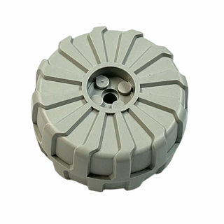 Wheel Hard Plastic Large (54mm D. x 30mm), Part# 2515 Part LEGO® Decent - Light Gray  