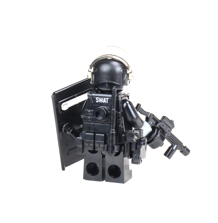 SWAT Riot Control Custom Minifigure Custom minifigure Battle Brick   