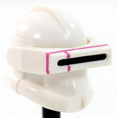 White Macrobinoculars- CAC Custom Headgear Accessory Clone Army Customs Pink  