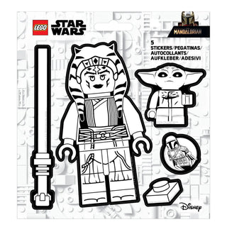 LEGO® Star Wars™ Sticker - Ahsoka Tano™ Black & White (53757)