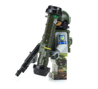 Ukrainian Anti-Tank Soldier Custom Minifigure, BB58