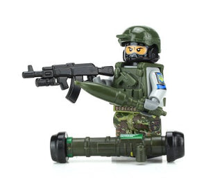 Ukrainian Anti-Tank Soldier Custom Minifigure, BB58